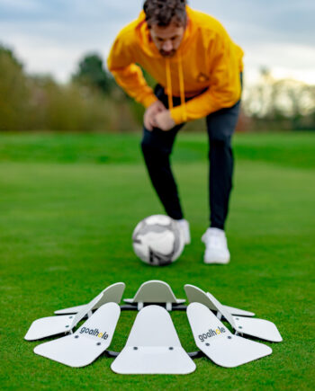 Goalhole Mini – FootGolf & Football Target Bundle (Includes 1 Size 4 Football)